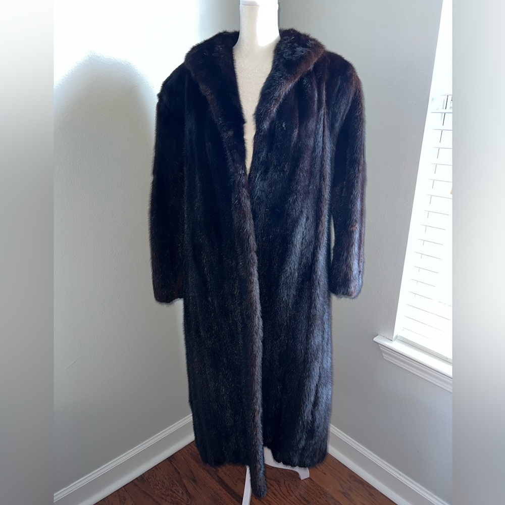 Genuine Black Full Pelt Mink